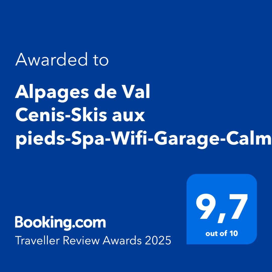 "Alpages De Val Cenis"-Skis Aux Pieds-Spa-Wifi-Garage-Calme! 란슬부르 몽 세니 외부 사진
